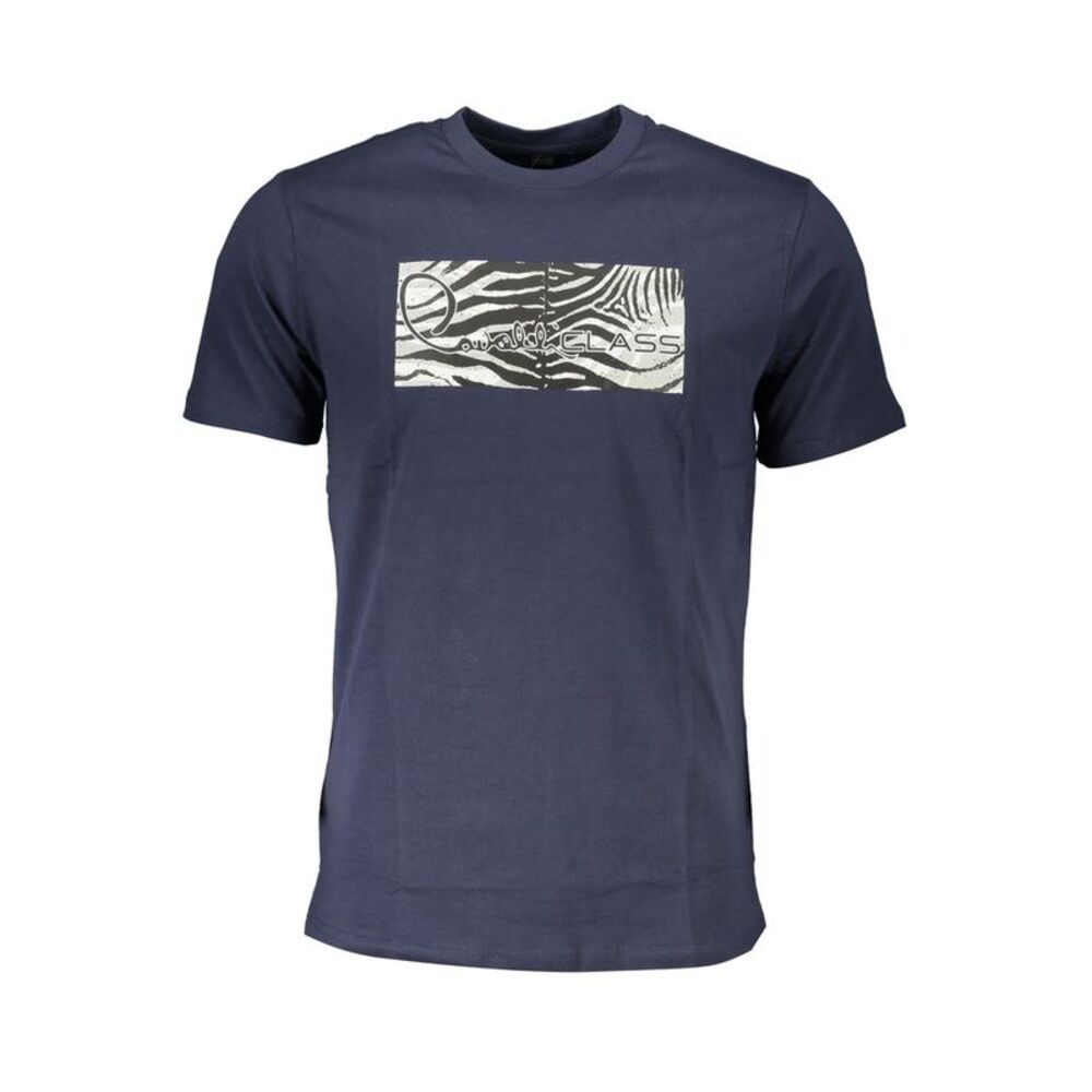 Cavalli Class Blue Cotton Men's T-Shirt